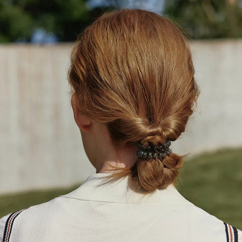 Zephyrine Jelly Spiral Hair Ties (6 pcs) - EVITA PERONI OFFICIAL