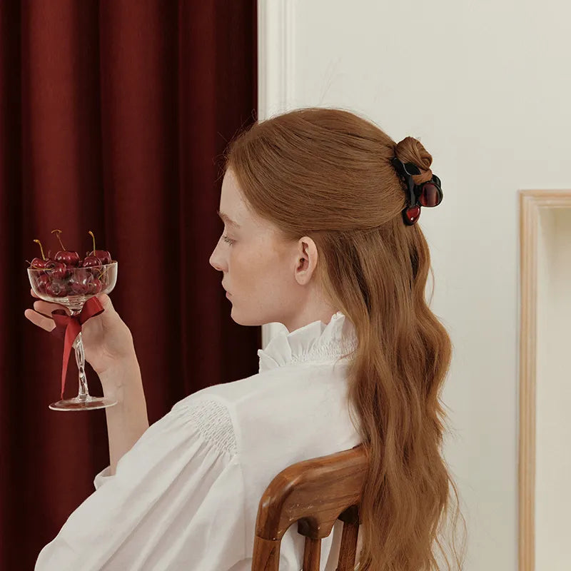 Elowen Cherry Medium Hair Claw