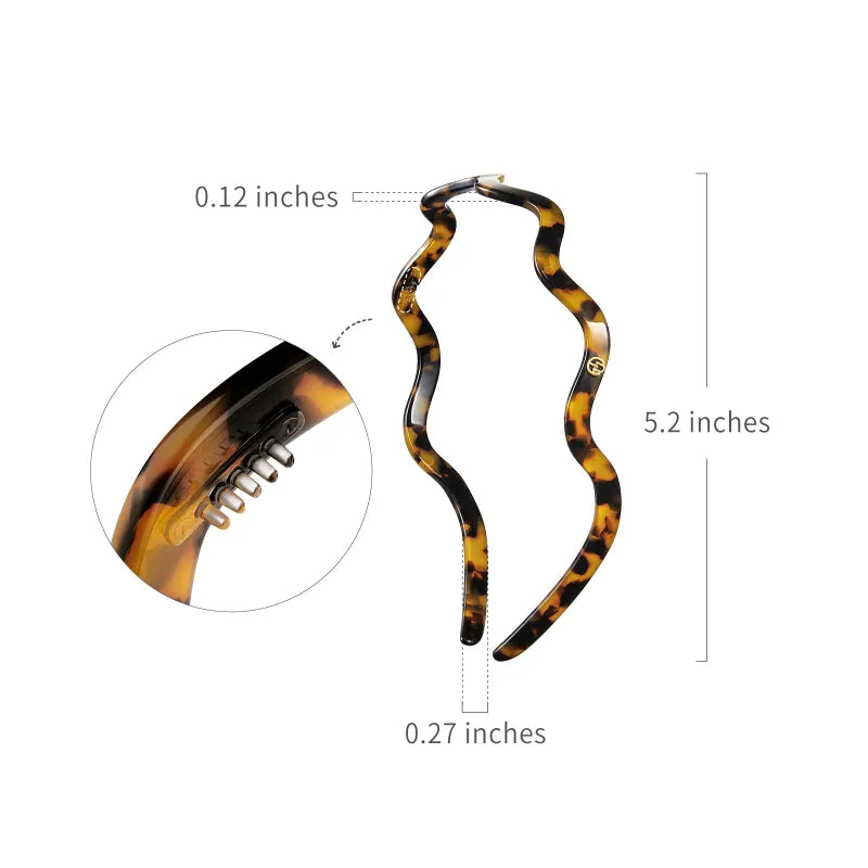 Yara Wavy Headband - EVITA PERONI OFFICIAL