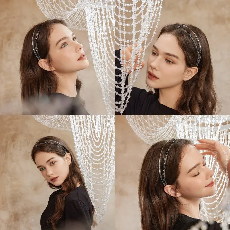 Seraphina Moonstone Double Headband
