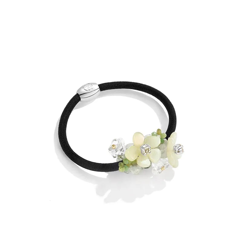 Jasmine Crystal Hair Ties