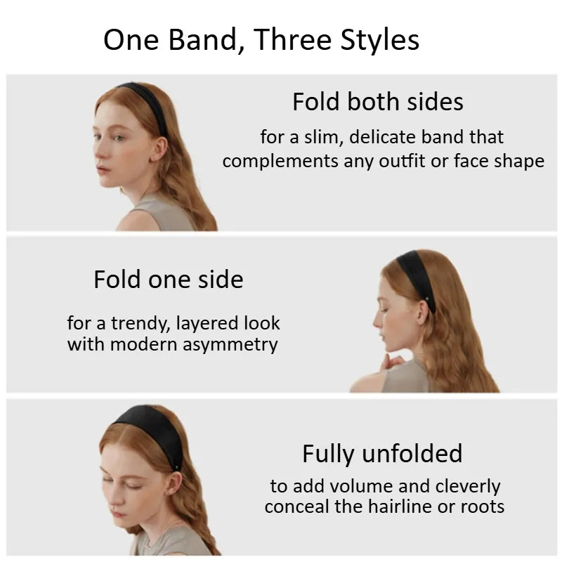 Juniper Foldable Wide Headband