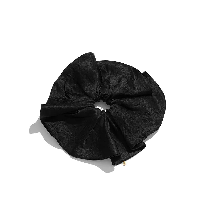 Beatrice Oversized Ruffled Scrunchie - EVITA PERONI OFFICIAL