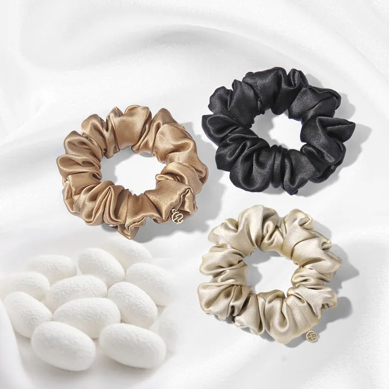 Classic Silk Medium Scrunchies