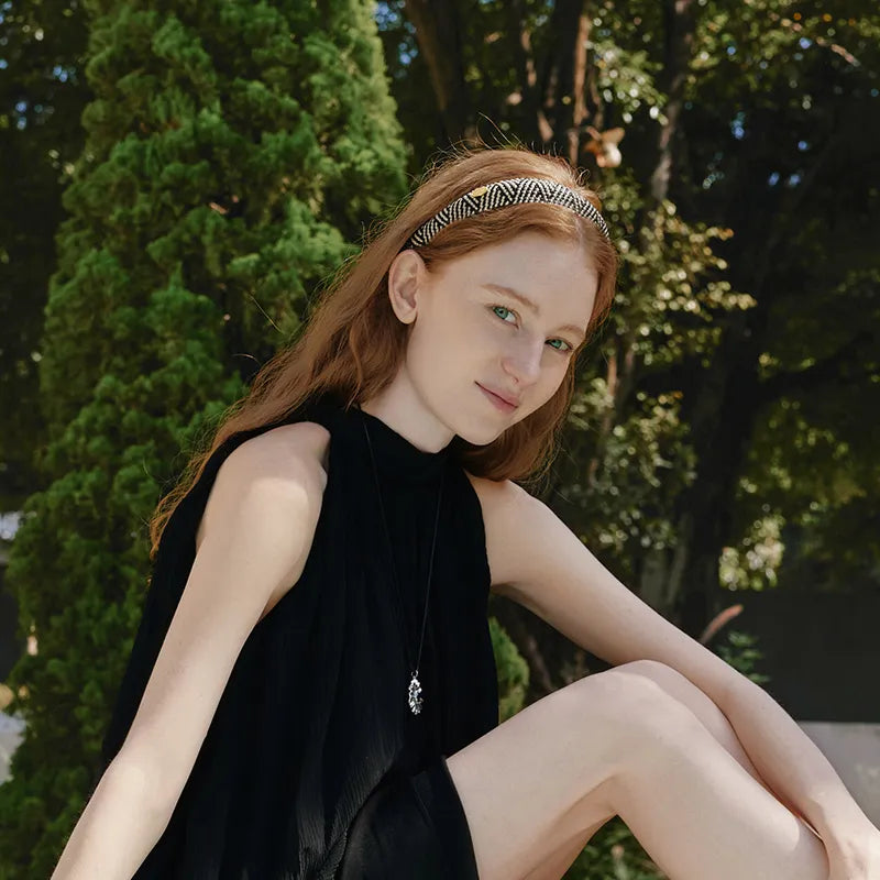 Ella Woven Wide Headband