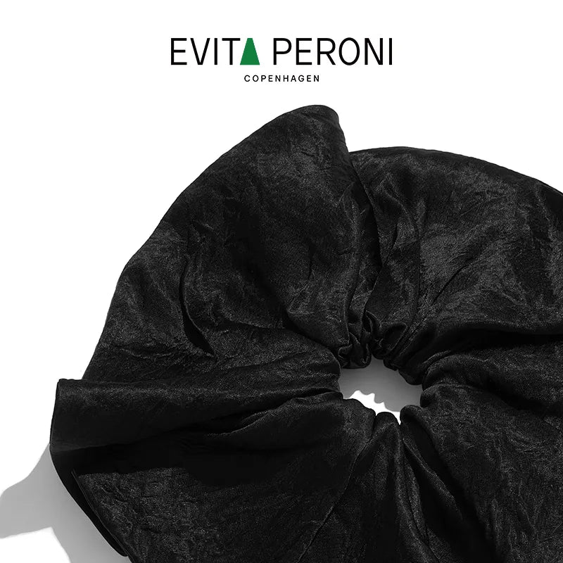 Beatrice Oversized Ruffled Scrunchie - EVITA PERONI OFFICIAL