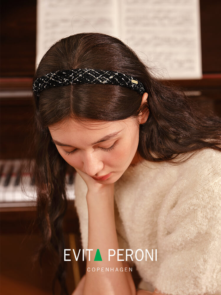 Bonny Wide Headband - EVITA PERONI OFFICIAL
