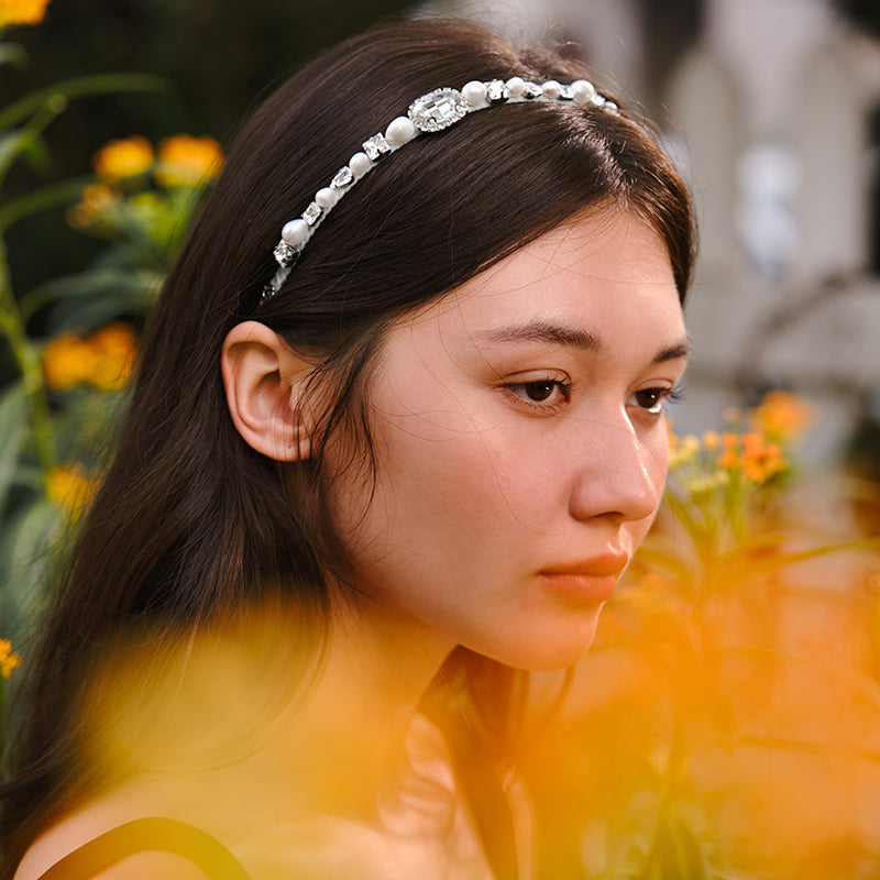 Catherine Crystal Headband - EVITA PERONI OFFICIAL