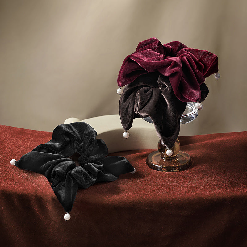 Cody Large Velvet Scrunchies - EVITA PERONI OFFICIAL