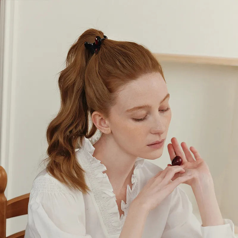 Elowen Cherry Small Hair Claw