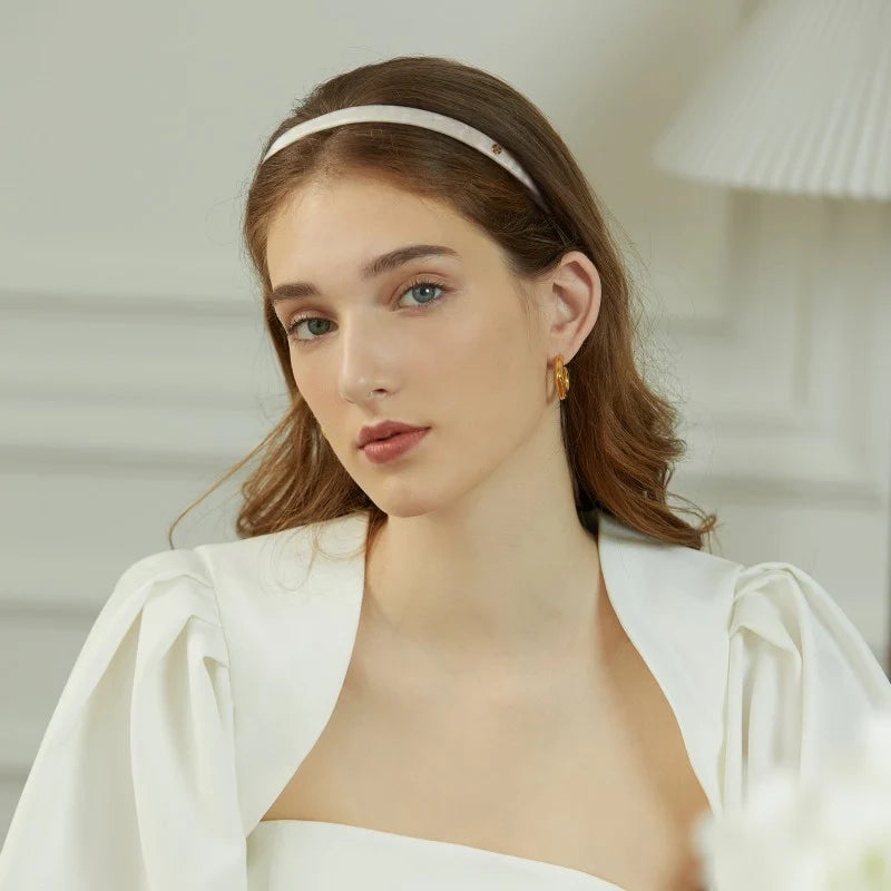 Caroline Acetate Headband - EVITA PERONI OFFICIAL