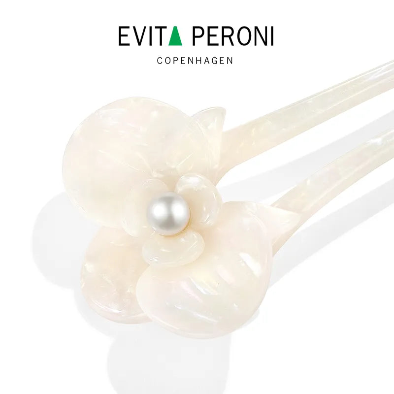 Eloise Butterfly Orchid Hair Pin - EVITA PERONI OFFICIAL