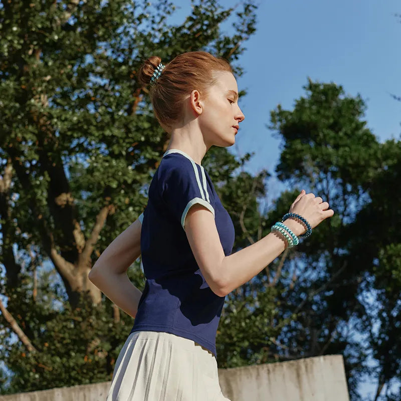 Zephyrine Jelly Pony Elastic Ponytail Holder (6 pcs) - EVITA PERONI OFFICIAL