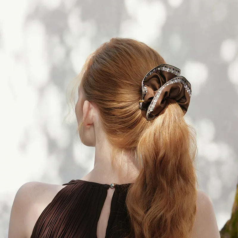 Rachel Bohemian Large Scrunchie - EVITA PERONI OFFICIAL