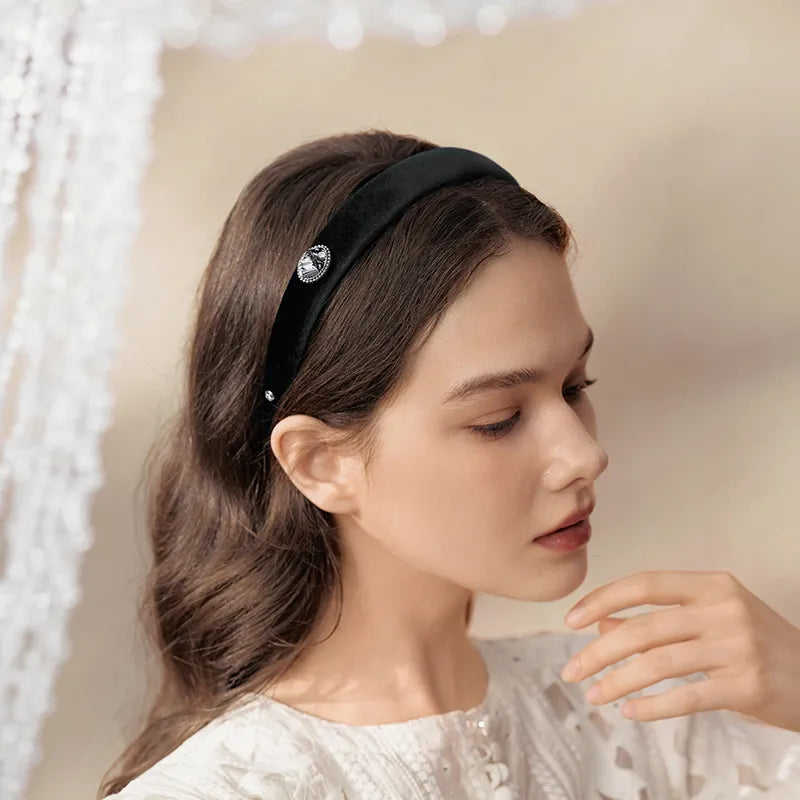 Joanne Velvet Padded Headband