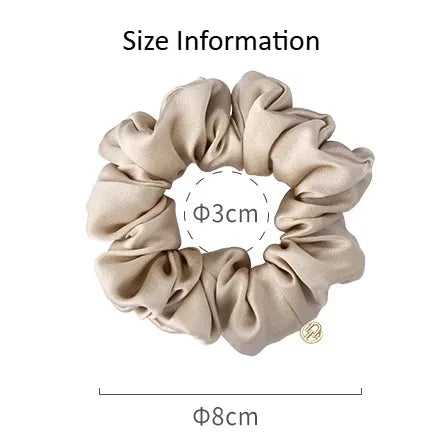 Classic Silk Medium Scrunchies