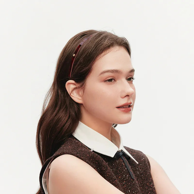 Caroline Acetate U-shaped Glasses Headband - EVITA PERONI OFFICIAL