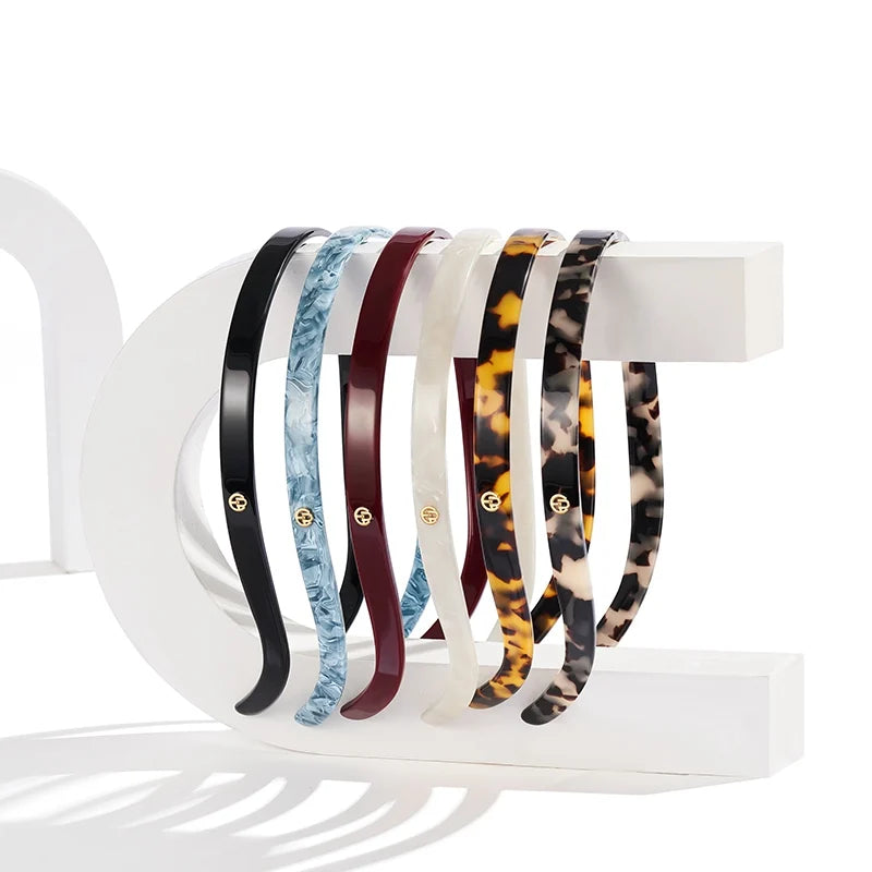 Caroline Acetate Headband - EVITA PERONI OFFICIAL