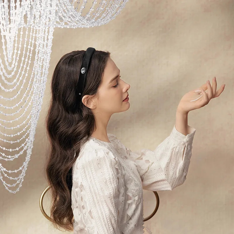 Joanne Velvet Padded Headband