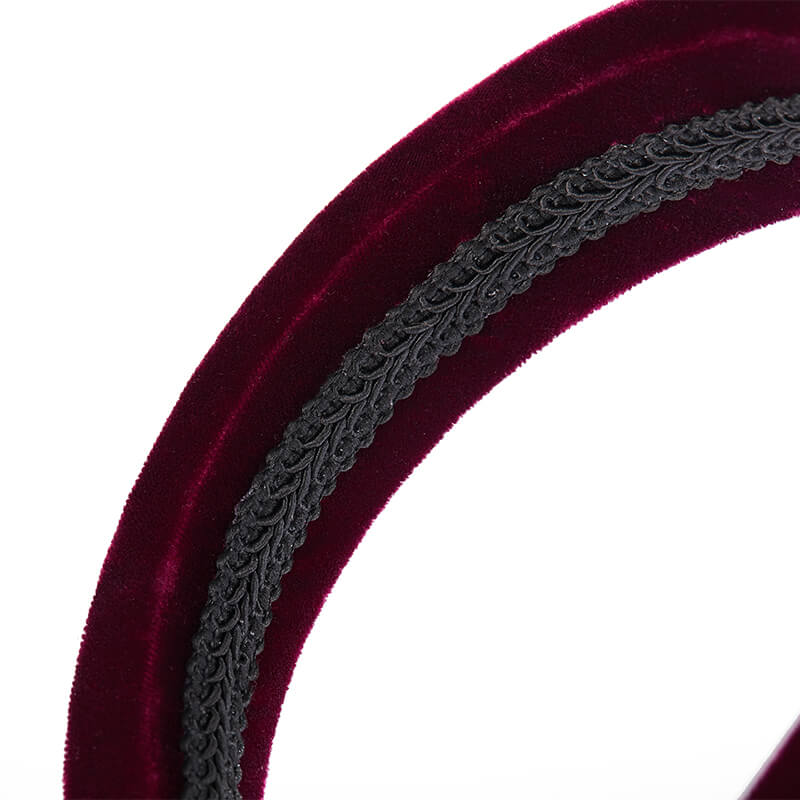 Editha Velvet Crystal Padded Headband - EVITA PERONI OFFICIAL