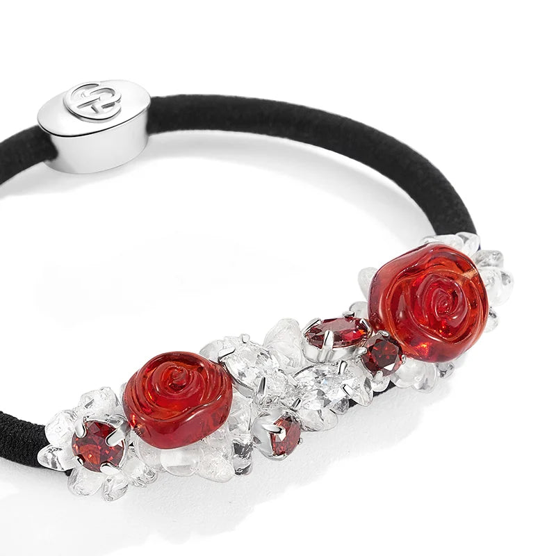 Rose Hair Ties