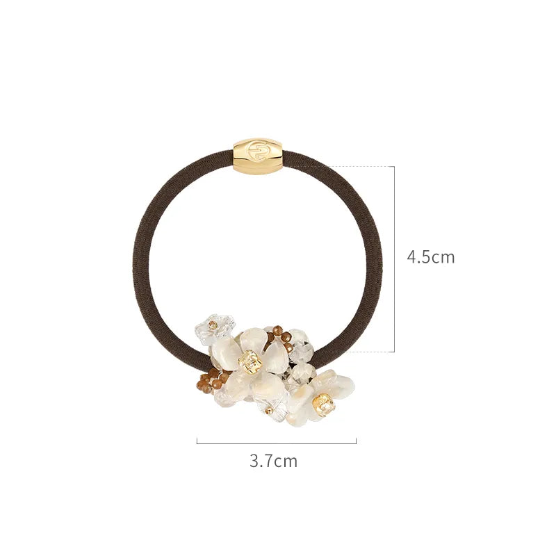Jasmine Crystal Hair Ties