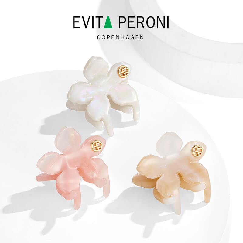Alice Flower Mini Hair Claw - EVITA PERONI OFFICIAL