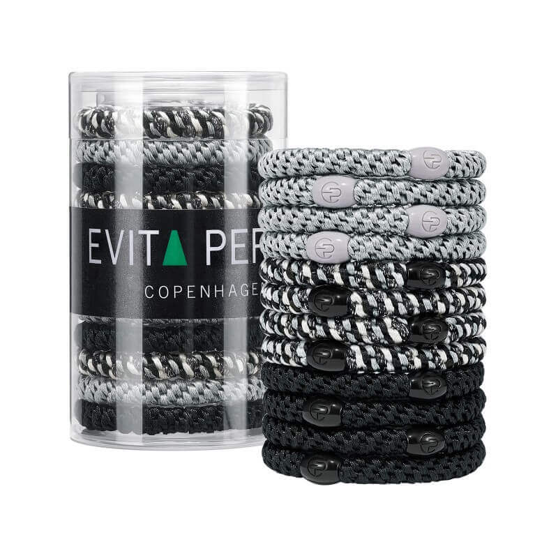 Roxanne Thick Hair Tie Pony Elastic Ponytail Holder (12 pcs) - EVITA PERONI OFFICIAL
