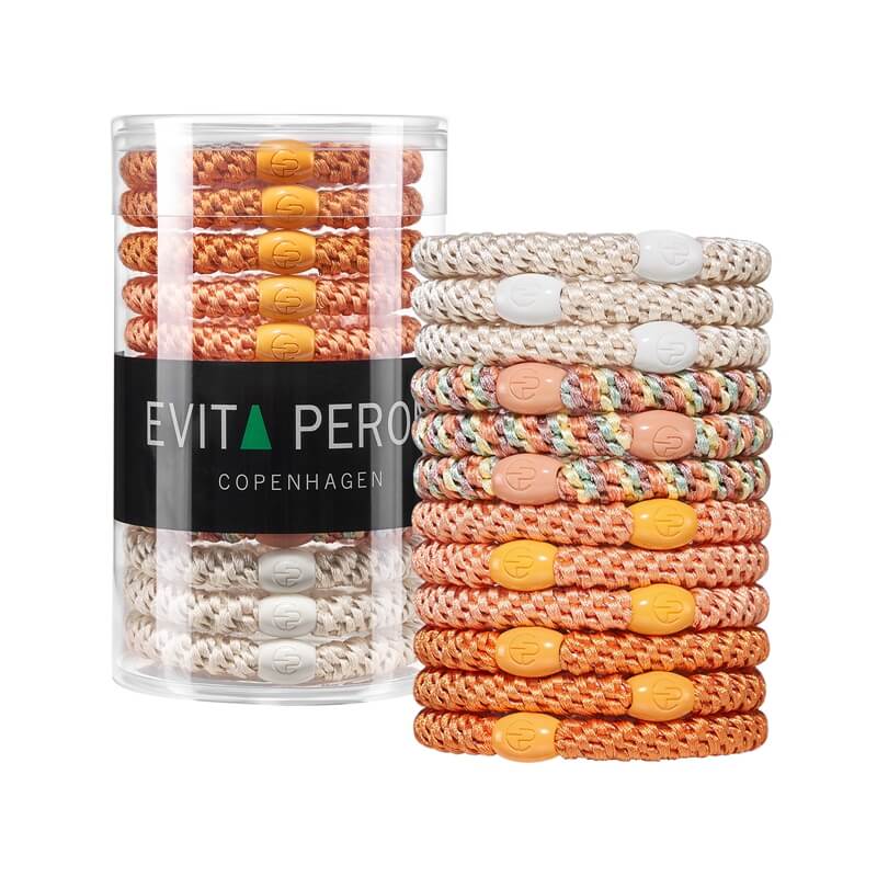 Roxanne Thick Hair Tie Pony Elastic Ponytail Holder (12 pcs) - EVITA PERONI OFFICIAL