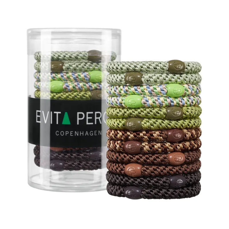 Roxanne Thick Hair Tie Pony Elastic Ponytail Holder (12 pcs) - EVITA PERONI OFFICIAL