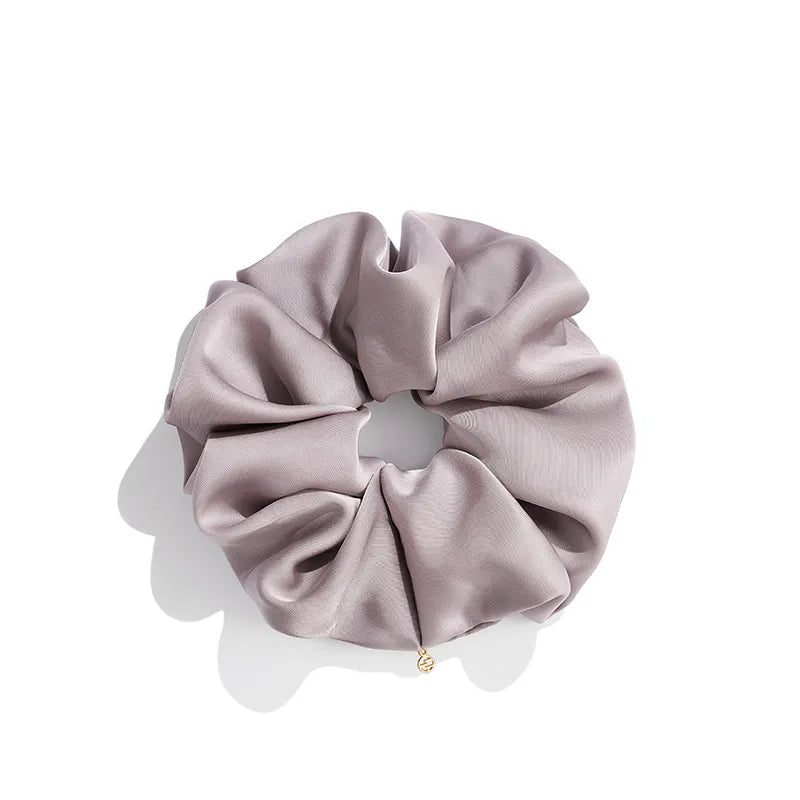 Whispers of Soft Light Satin Large Scrunchie