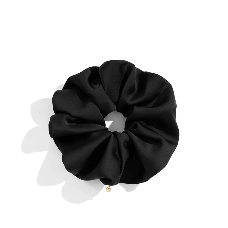 Whispers of Soft Light Satin Large Scrunchie