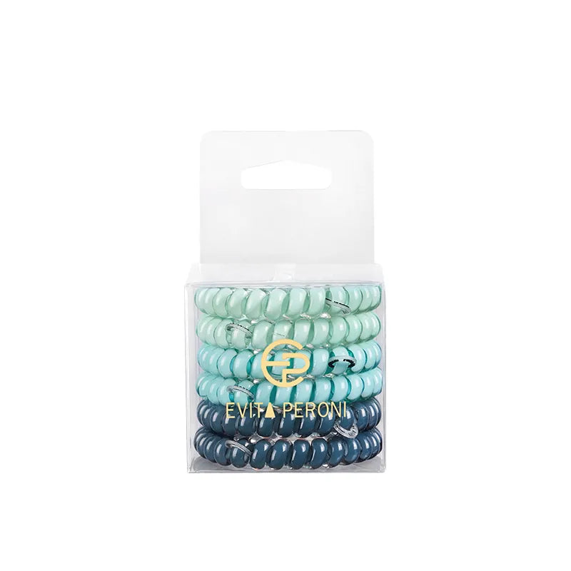 Zephyrine Jelly Pony Elastic Ponytail Holder (6 pcs) - EVITA PERONI OFFICIAL