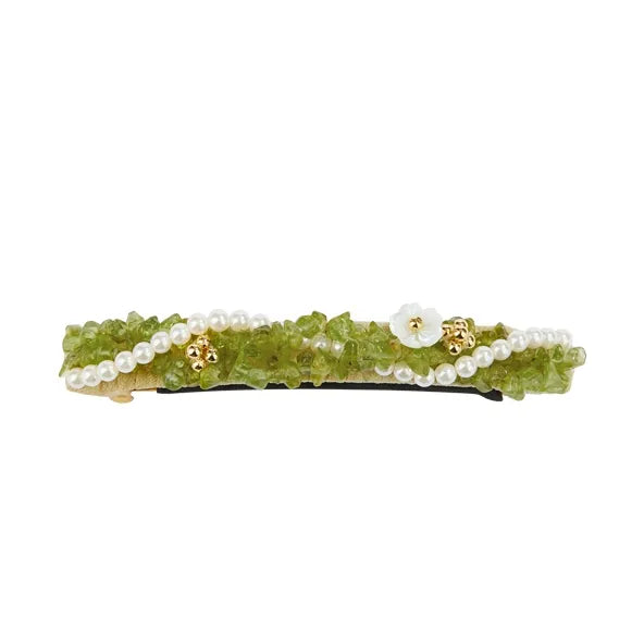 Monet's Garden Large Barrette