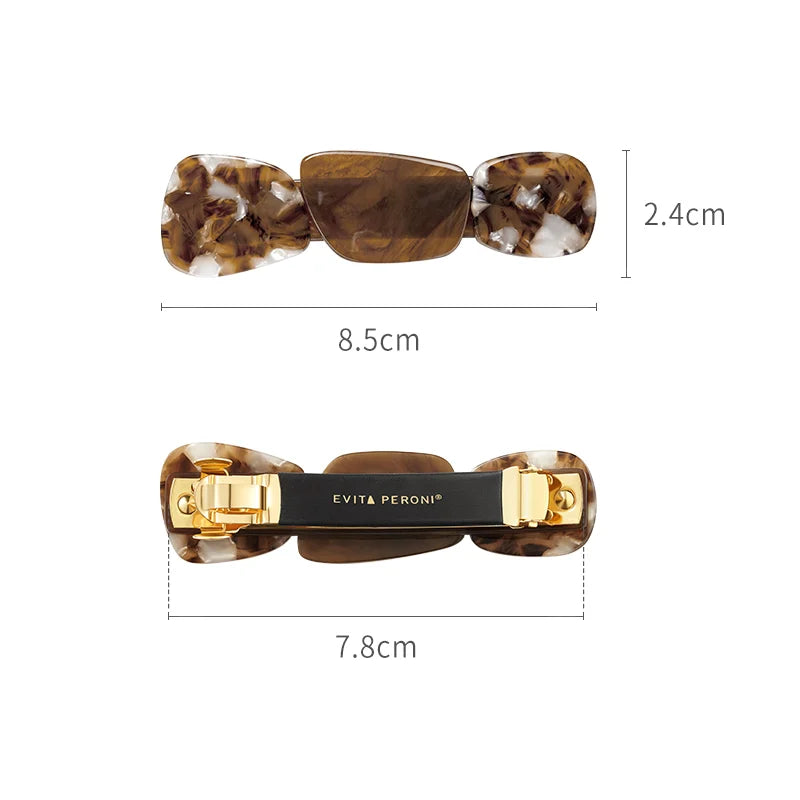 Tara Medium Barrettes - EVITA PERONI OFFICIAL