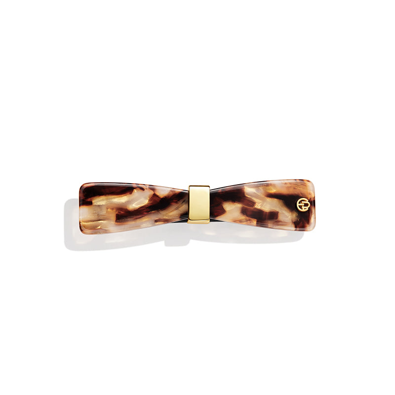 2 Barrettes à Cheveux Fleur En Plastique Marron Evita Peroni - Neuves Sans étiquette