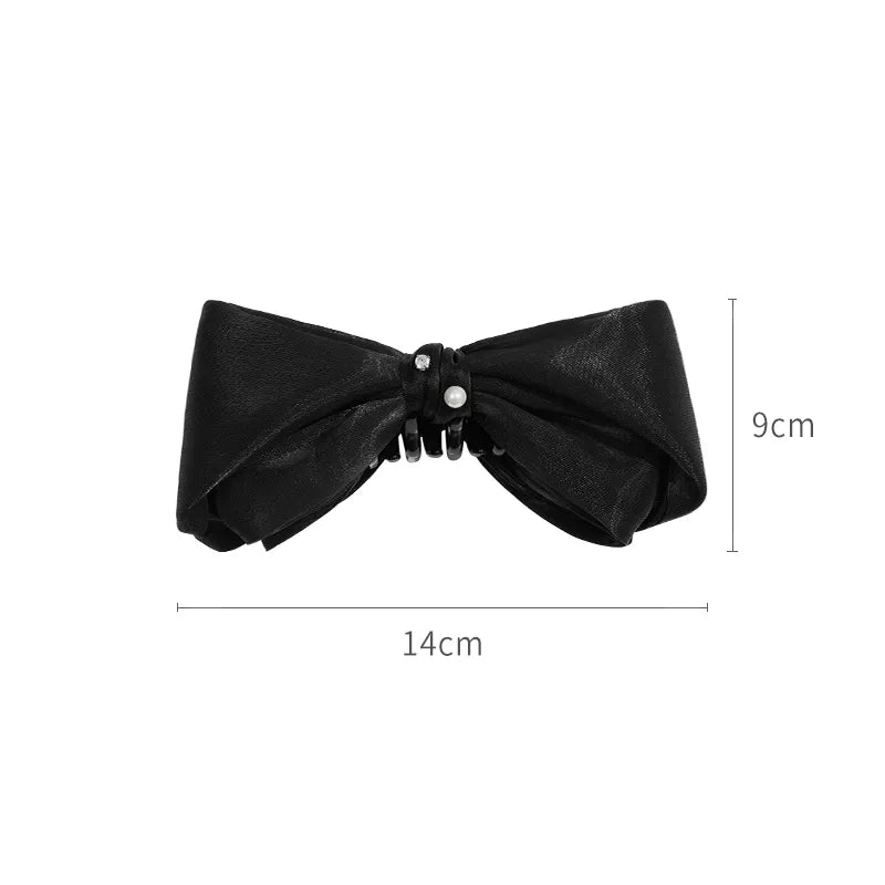 Trinity Bow Style Ponytail Banana Clip - EVITA PERONI OFFICIAL