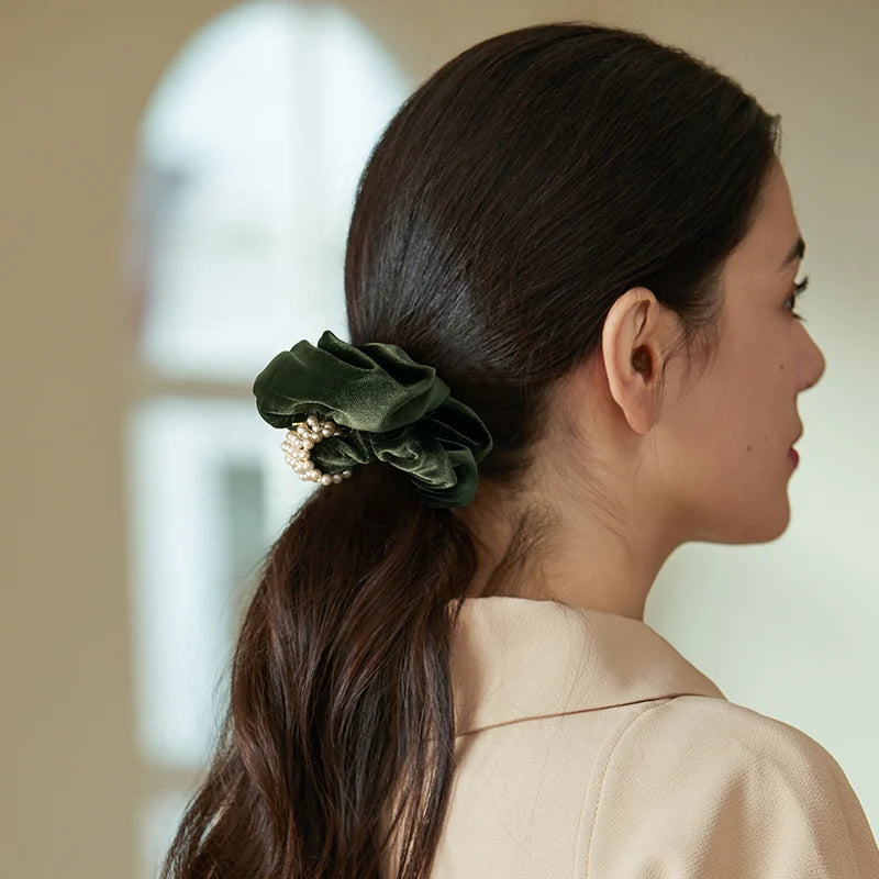 Jewel Large Scrunchies - EVITA PERONI OFFICIAL