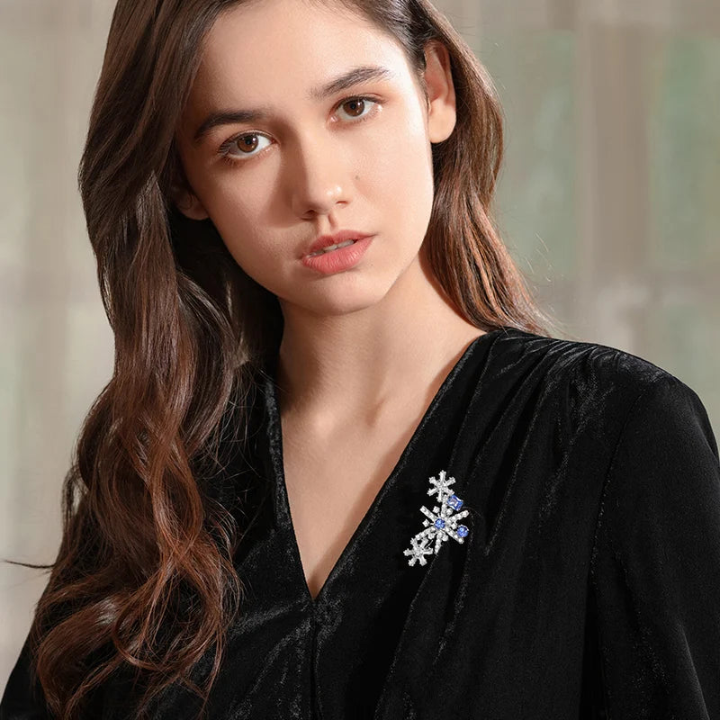 Crystal Brooch