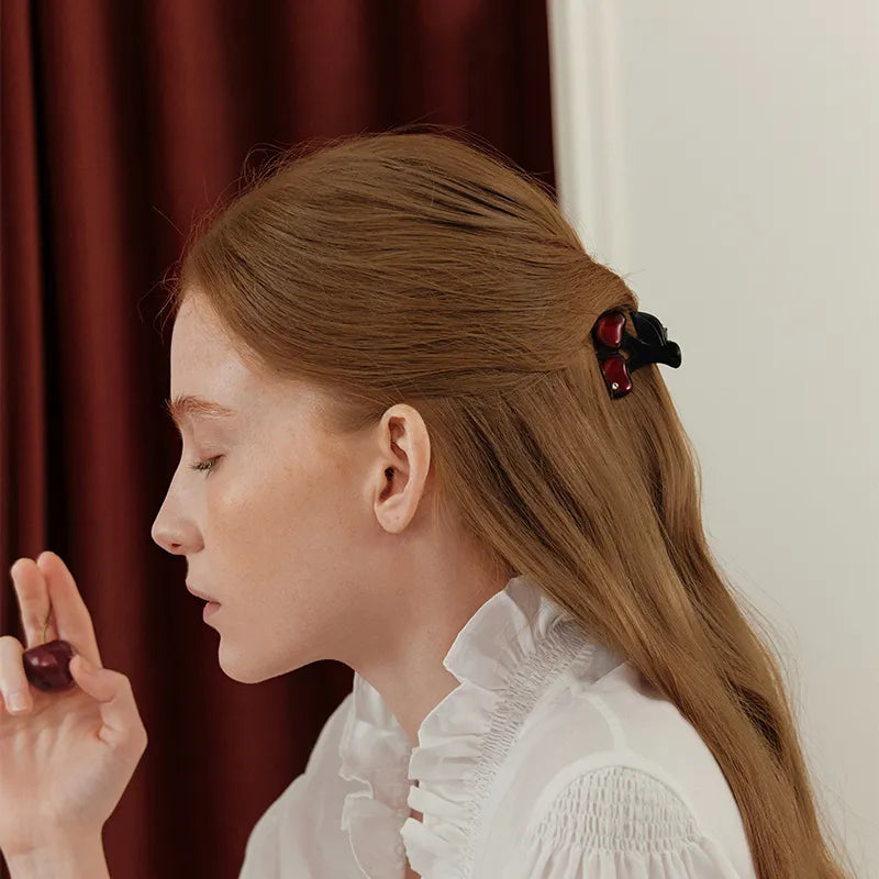 Elowen Cherry Small Hair Claw