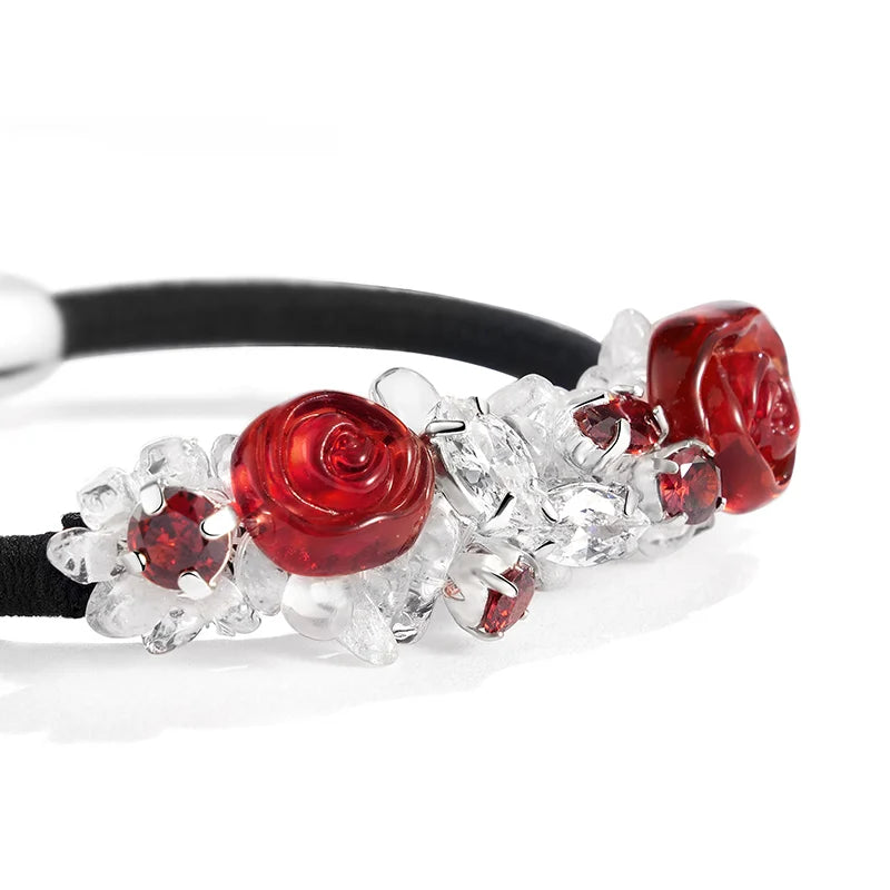 Rose Hair Ties