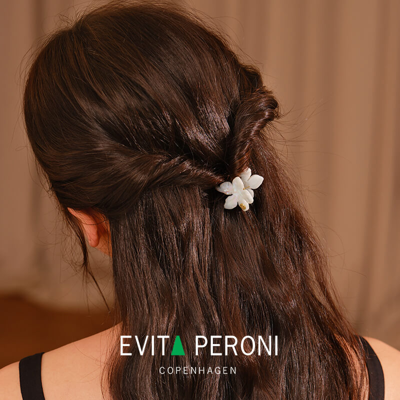 Alice Flower Mini Hair Claw - EVITA PERONI OFFICIAL