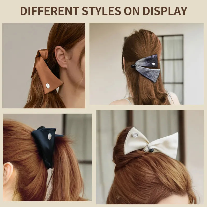 Clara Bendable Bow Shape Banana Clip - EVITA PERONI OFFICIAL