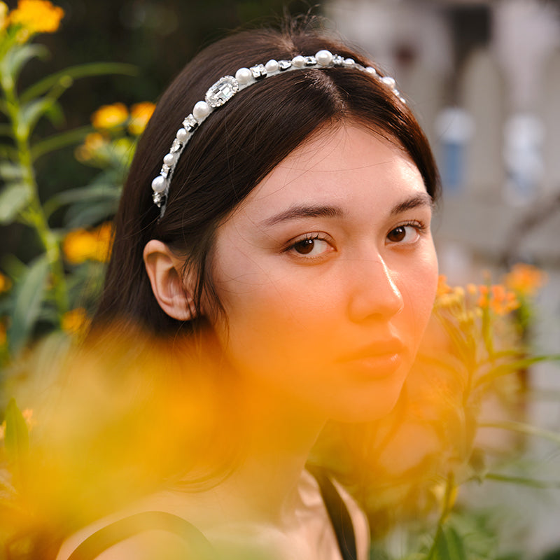 Catherine Crystal Headband - EVITA PERONI OFFICIAL