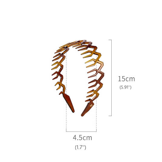 Kezia Resin Headband - EVITA PERONI OFFICIAL