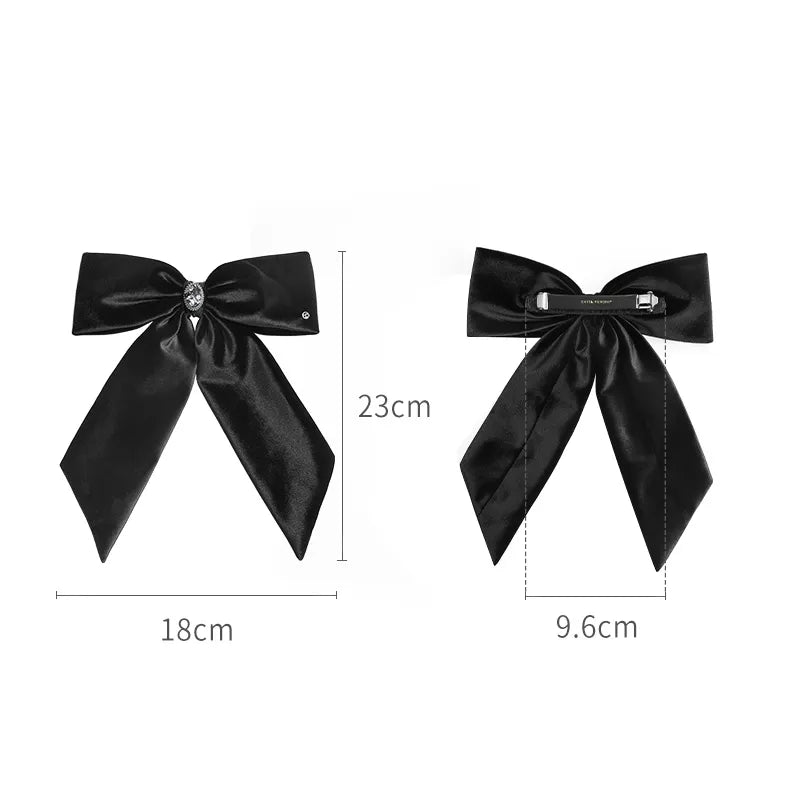 Joanne Bow Velvet Large Barrette