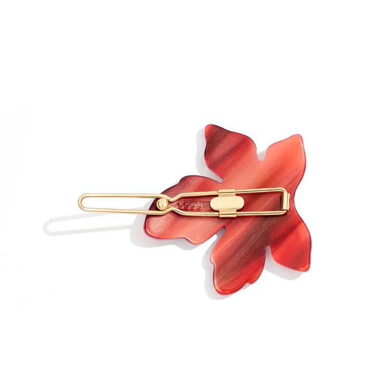 Adelaide Red Maple Side Barette
