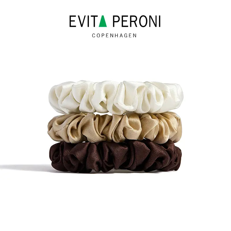 Silvia Silk Small Scrunchies