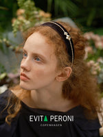 Herriet Velvet Padded Headband - EVITA PERONI OFFICIAL