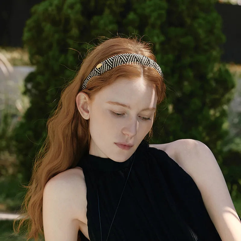 Ella Woven Wide Headband
